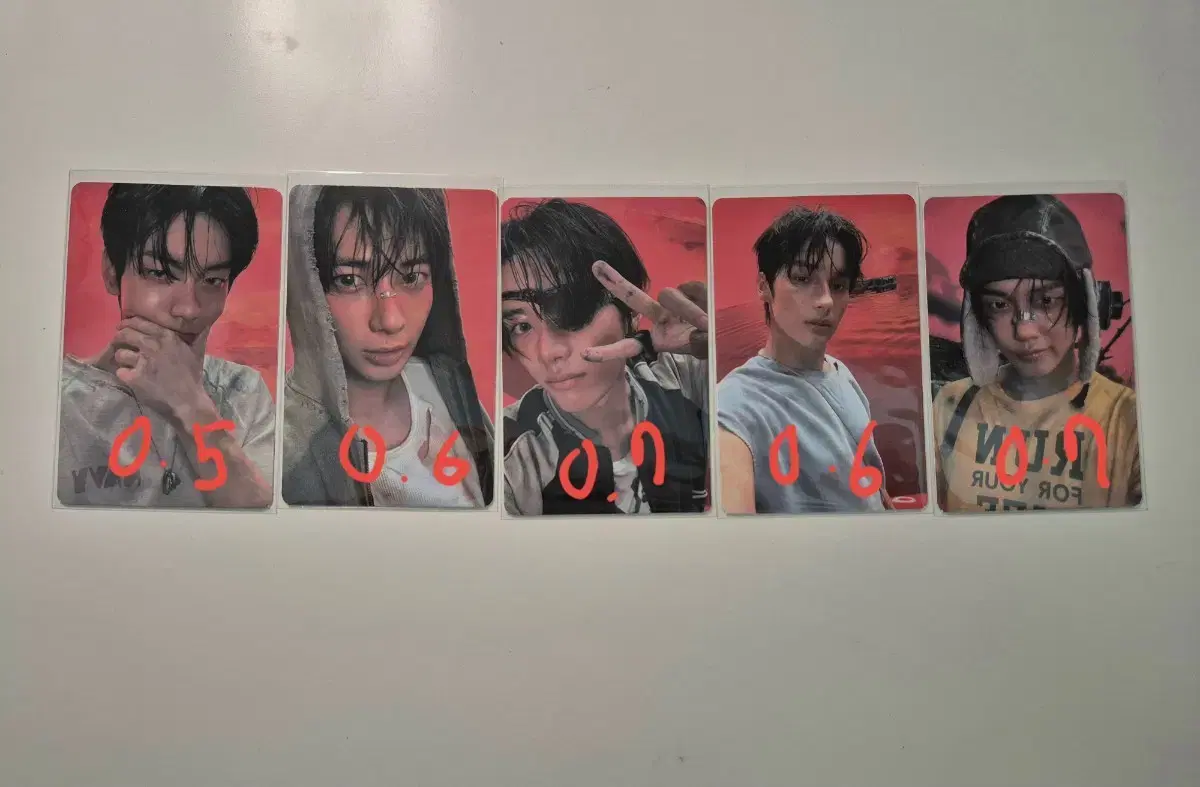 txt photocard holder poca