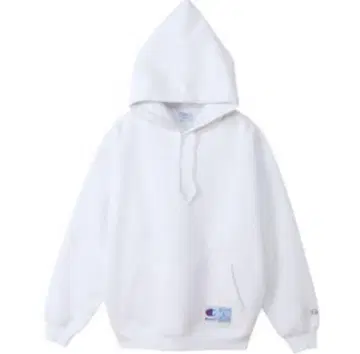 Champion XL 화이트 후드티