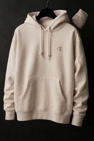 Champion XL 화이트 후드티