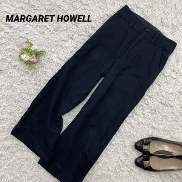 MARGARET HOWELL 마가렛호웰 울 와이드 팬츠