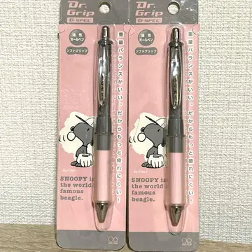 스누피 닥터그립 G-SPEC 볼펜 새상품 2도