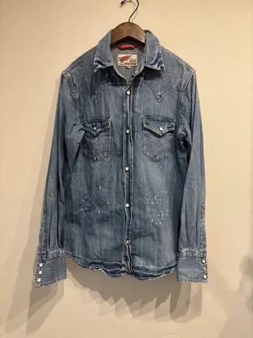 레어 REDWING 데님 웨스턴 셔츠 레드윙