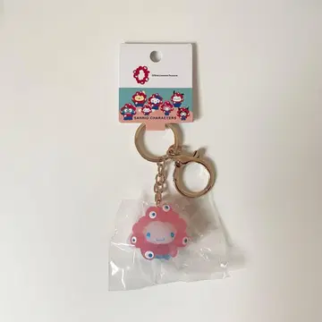 산리오 미야쿠미야쿠 클리어 키링 시나모롤