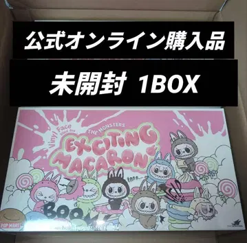 1상자 THE MONSTERS LABUBU Exciting Macaron