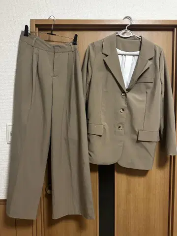 베이지 셋업
