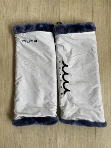muta 에코 퍼 레그 워머 미사용 새상품