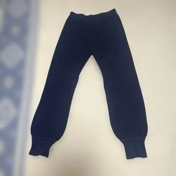FUKAYA 네이비 리브 조거 팬츠 사이즈 F