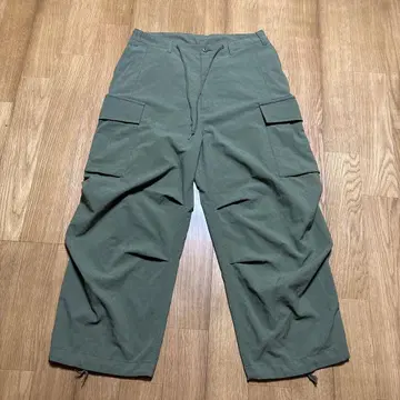 BEAMS HEART 올리브 카고 팬츠 L