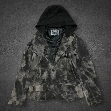 archive sweat hooded tailored jacket