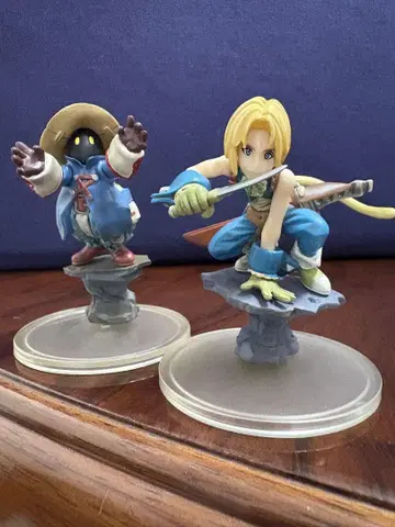 비비와 지탄의 피규어 세트 ff9