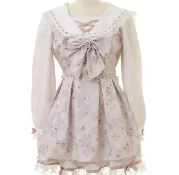 LIZLISA Sewing Bear 패턴 셋업