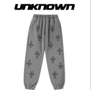 UNKNOWN 스웨트 팬츠 그레이 XS