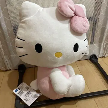 헬로키티 슈퍼 라지 봉제 인형 헤이세이 핑크
