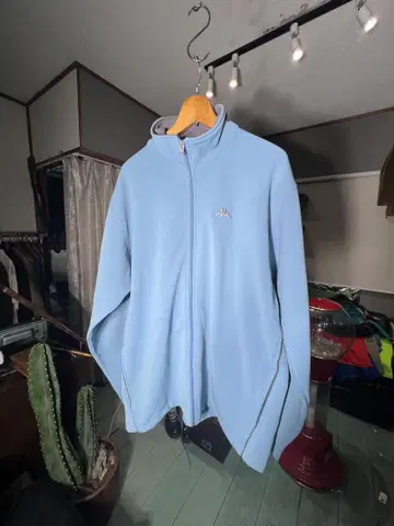 카파 라이트 블루 트랙 자켓