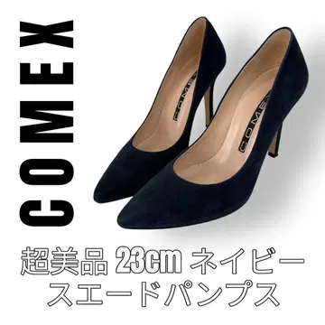 Comex 코메 23cm 네이비 펌프스 핑힐 하이힐