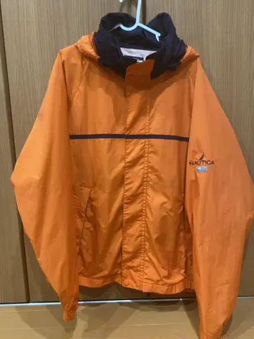 NAUTICA NS-83 오렌지 나일론 자켓