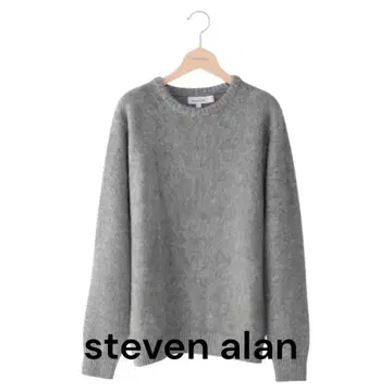 Steven Alan 에어리 샤기 니트 그레이 XL 새상품급