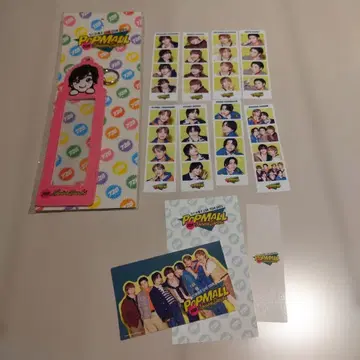 나니와단시 미치에다 슌스케 포토 카드 홀더 POPMALL 포토 카드 세트