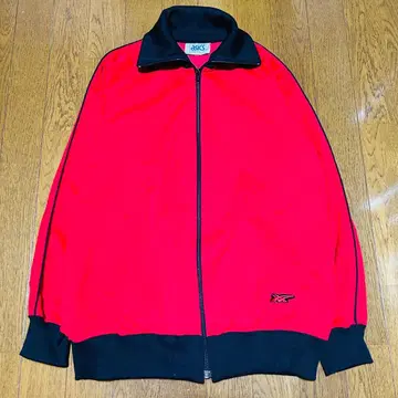 80s asics 아식스 트랙 자켓 저리 빈티지 L