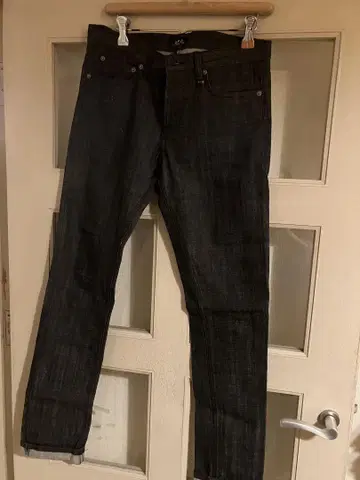A.P.C. 블랙 데님 팬츠 29인치
