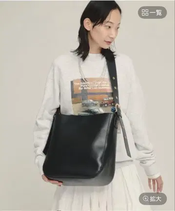 JEANASIS [ eL ] big shoulder bag
