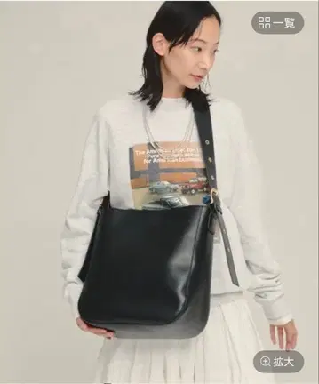 JEANASIS [ eL ] big shoulder bag