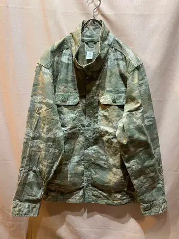L.L.Bean 카모 립스탑 밀리터리 스타일 자켓 비
