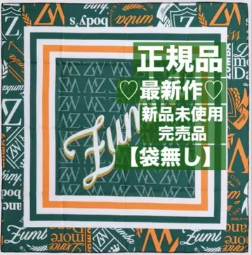 정품 최신작 미사용 새상품 ZUMBA 반다나 1개 판매 완판템 봉투 없음