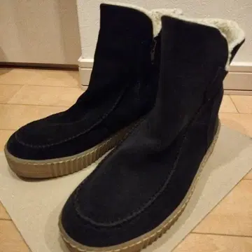 Gabor 가보르 블랙 스웨이드 어그 부츠 지퍼 23.5