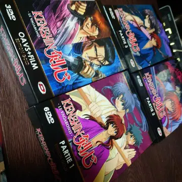 바람의 검심 Kenshin DVD 전 4파트 OAV+Film