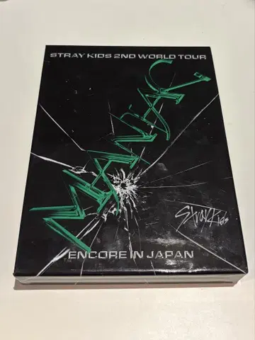 straykids 블루레이 maniac worldtour 스키즈 DVD