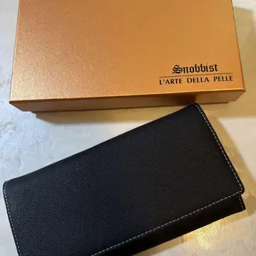 Snobbist 블랙 장지갑