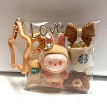 가챠 파우치 부부 브라운 채워넣기 타입