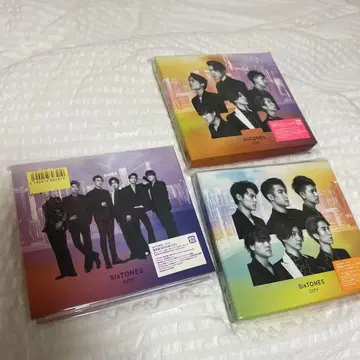 [ 미개봉 ] SixTONES CITY 3 형태 세트