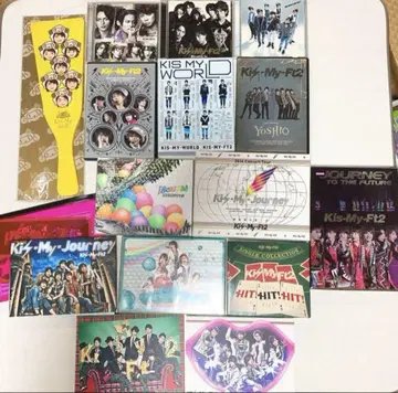 [새상품급] Kis-My-Ft2 CD DVD 굿즈 세트