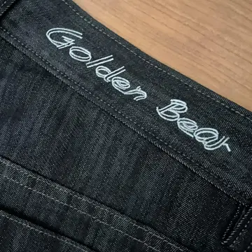 Golden Bear 데님풍 팬츠 데님 청바지 스트레이트 82