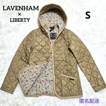 [ 새상품급 ] 라벤햄 퀼팅 코트 인기 LIBERTY 콜라보 숏