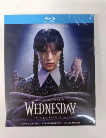 일본어 더빙 지원 해외 드라마 [웬즈데이 시즌 2] Blu-ray