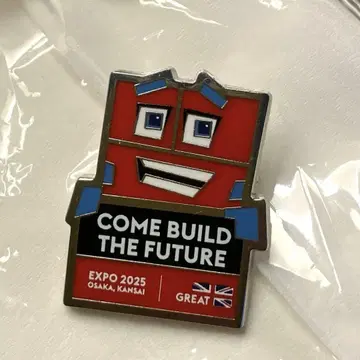 오사카 간사이 박람회 영국관 UK 핀 배지 EXPO 2025