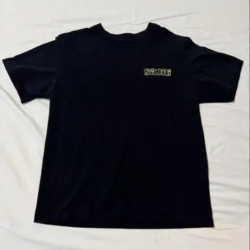 sacai 다크 네이비 T셔츠 5회 착용 사이즈 3