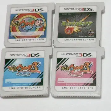 요괴워치3 스시 & 덴푸라 진타 세트 3ds 소프트