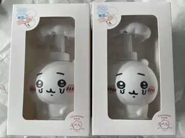 치이카와 파크 기생된 치이카와 비누 디스펜서 2개 세트