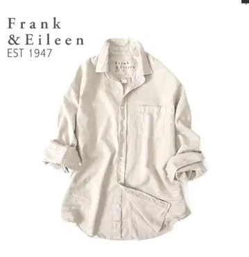 Frank&Eileen 프랭크&일리 셔츠 내추럴