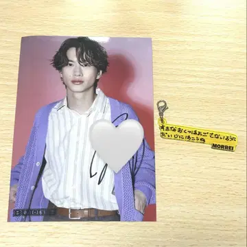 BUDDiiS MORRIE 모리 히데토시 브로마이드 사인 아크릴 키링