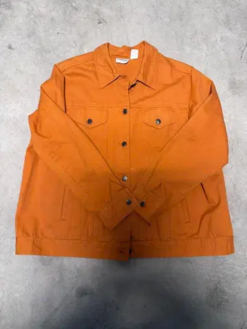 bridgewater studio 데님 자켓 오렌지