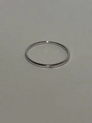 쥬에테 10K 화이트 골드 반지 다이아몬드#13