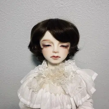 인형용 가발 가발(브라운) SD 사이즈
