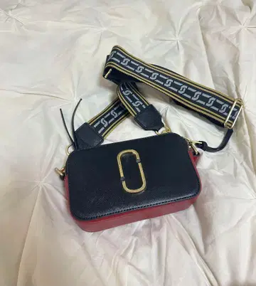 숄더백 블랙/레드