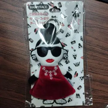 HAPPYFACE EMMA 키링 Red