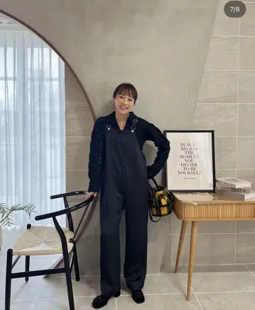 홀리데이 새틴 올인원 M 사이즈 블랙 살로펫